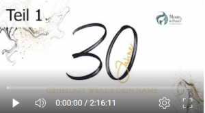 30jähriges Jubiläum Videos